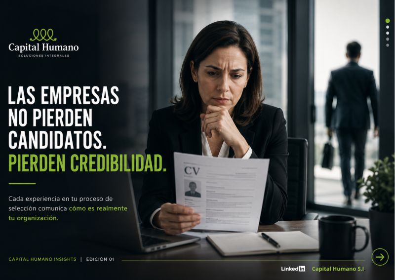 Publicación de Capital Humano en LinkedIn